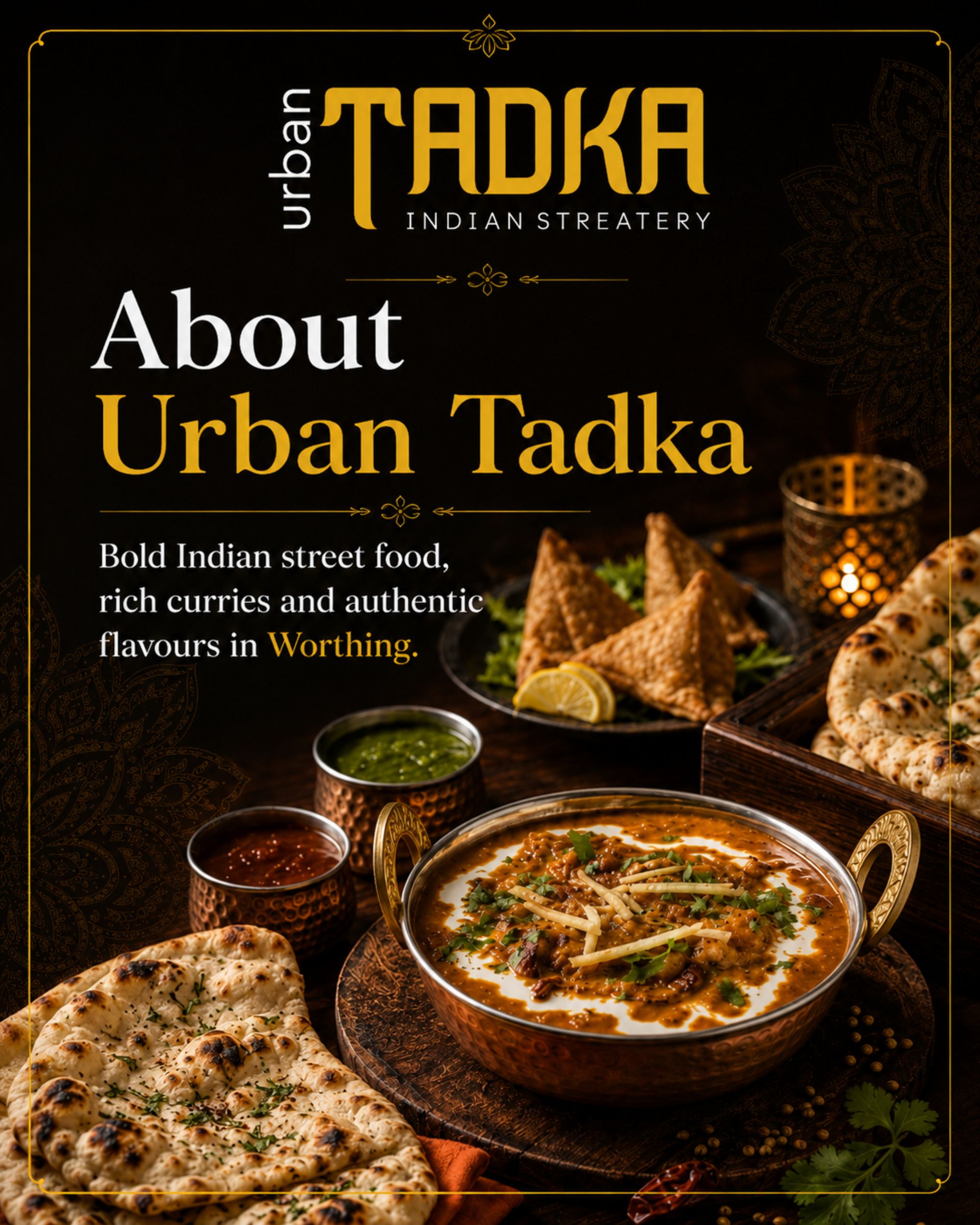 Urban Tadka Indian food in Worthing